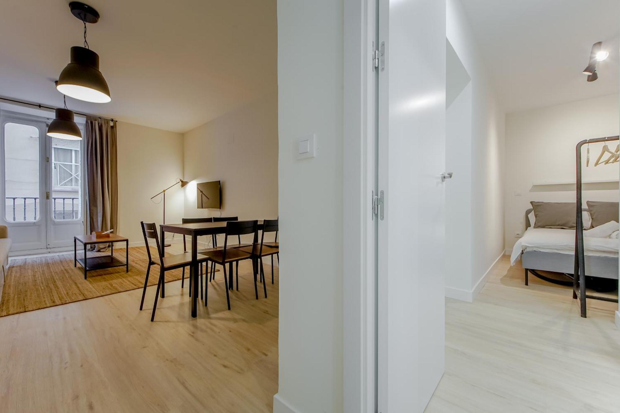 Modern Apt Para 6Pax En La Plaza De Tirso-Centro E1 马德里 外观 照片