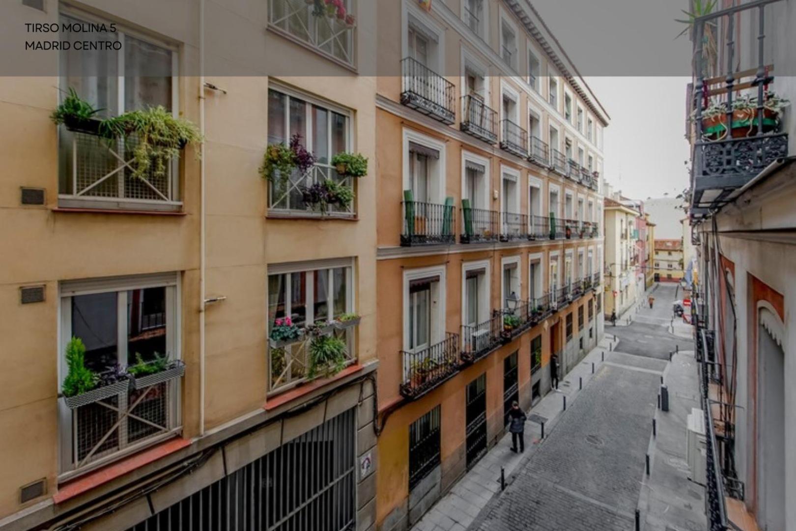 Modern Apt Para 6Pax En La Plaza De Tirso-Centro E1 马德里 外观 照片